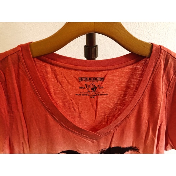 TRUE RELIGION AMERICAN HEART T-SHIRT SZ M - Picture 2 of 7
